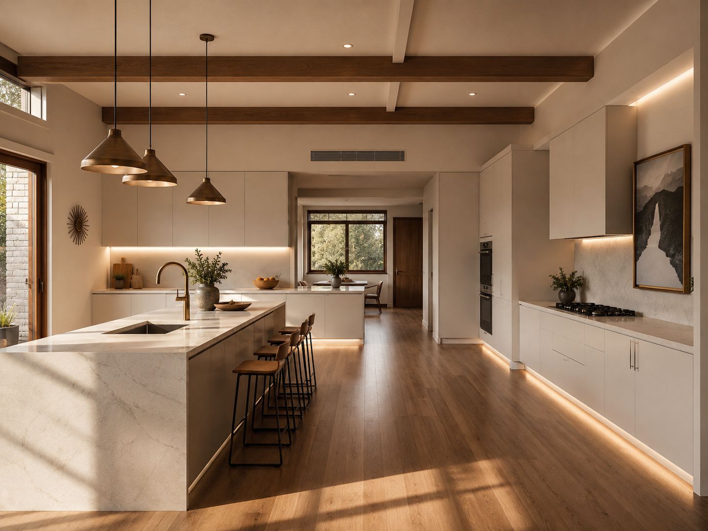 Engineered oak floors