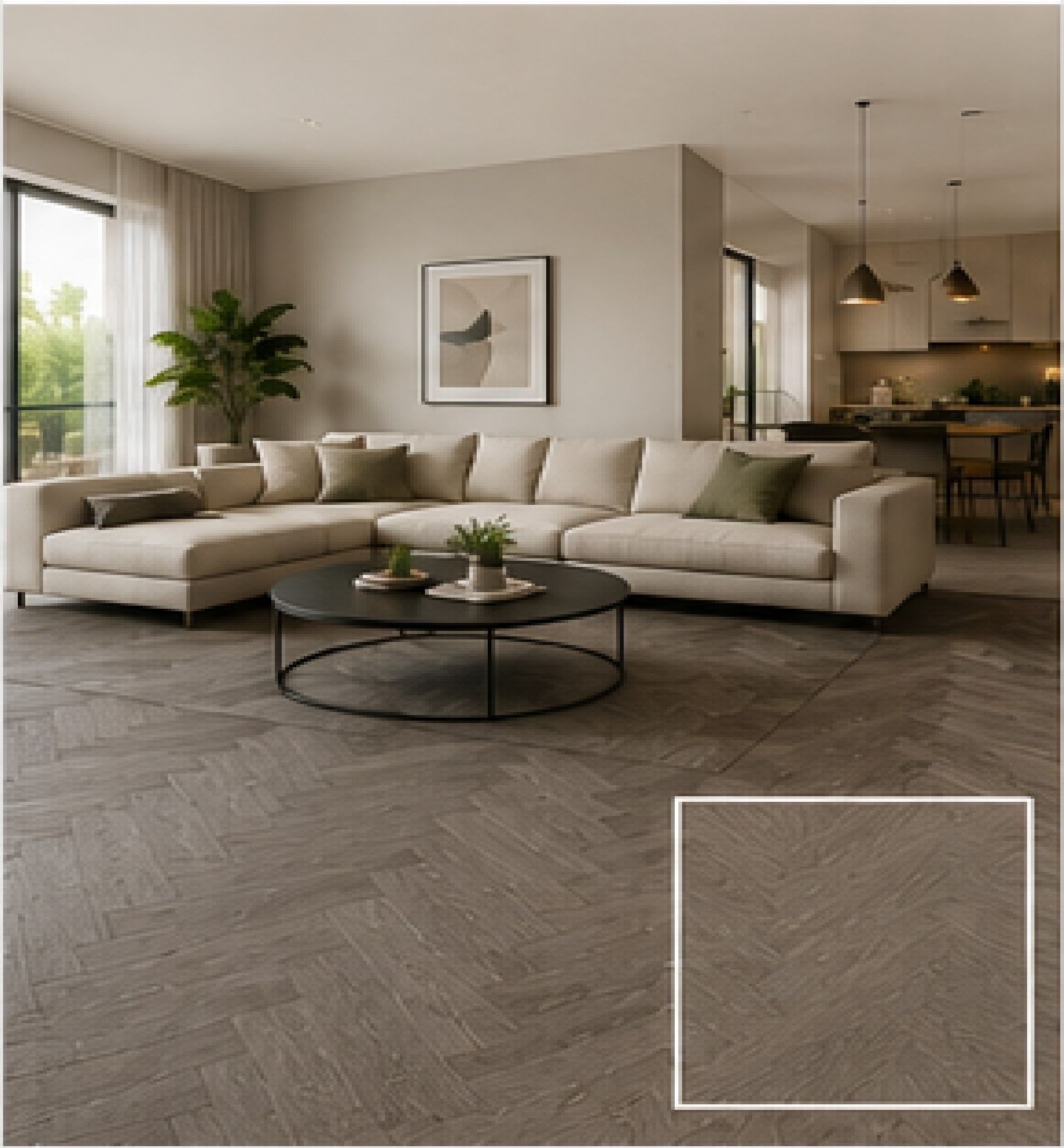 SPC Herringbone Flooring project 7 — CTY Home Sydney