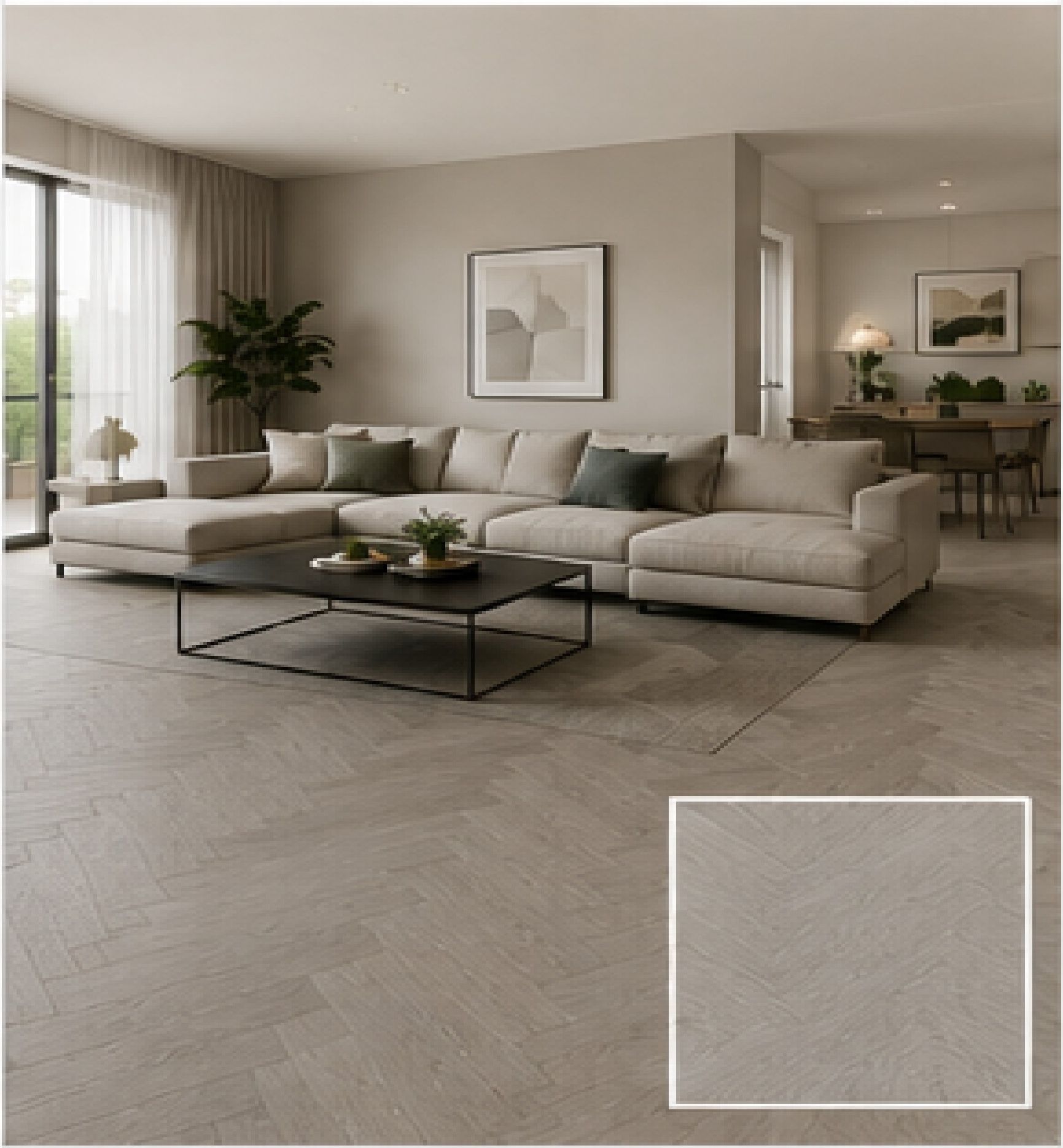 SPC Herringbone Flooring project 8 — CTY Home Sydney