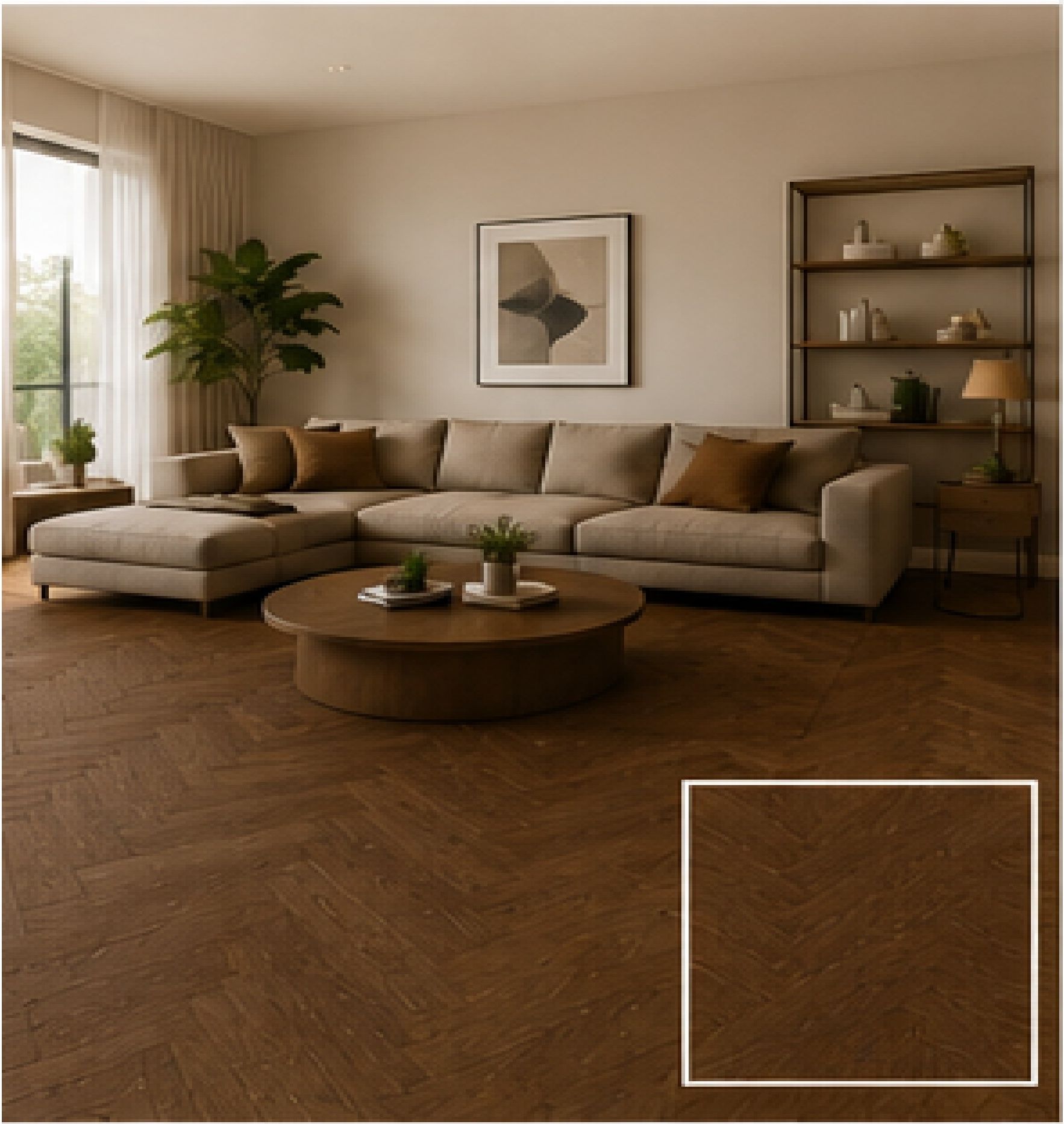 SPC Herringbone Flooring project 10 — CTY Home Sydney